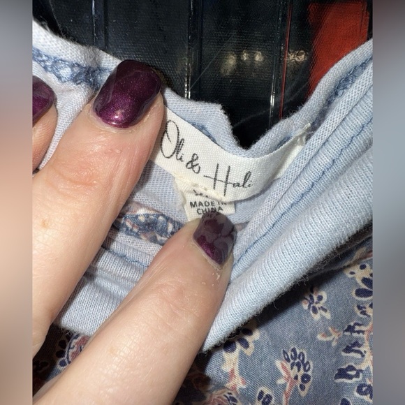 Oli & Hali XL -Boho-Hippy Top Size XL - Picture 2 of 5